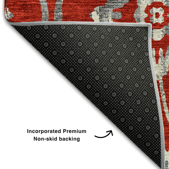 Addison Mayfield AMF868 Red Rug