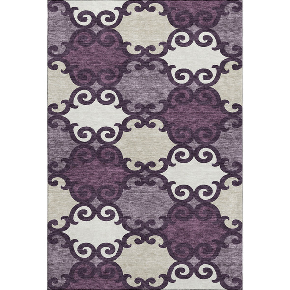 Addison Mayfield AMF883 Eggplant Rug