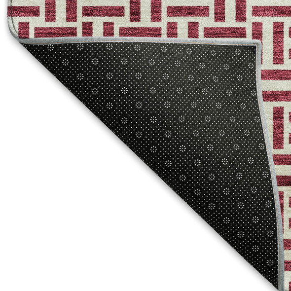 Addison Mayfield AMF911 Burgundy Rug