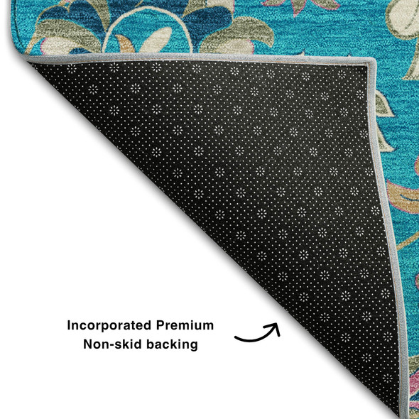 Addison Mayfield AMF1006 Teal Rug