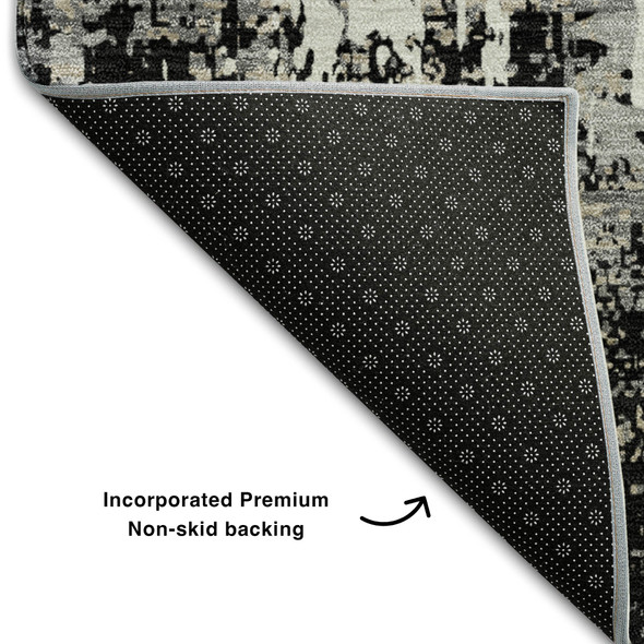 Addison Mayfield AMF1008 Black Rug