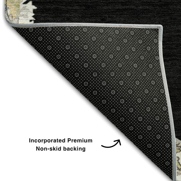 Addison Mayfield AMF1011 Black Rug