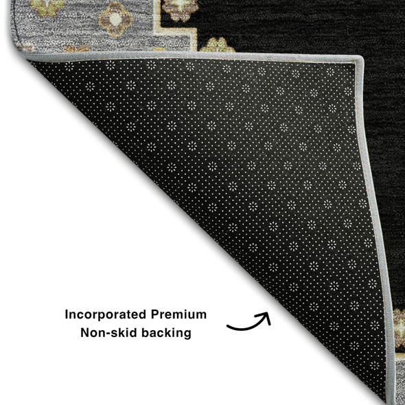 Addison Mayfield AMF1014 Black Rug