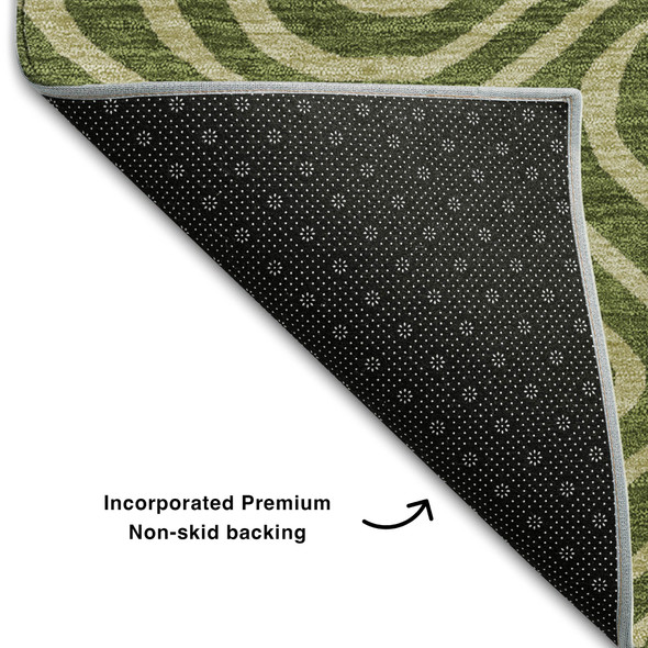 Addison Mayfield AMF1020 Olive Rug