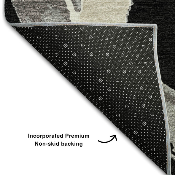 Addison Mayfield AMF1022 Black Rug