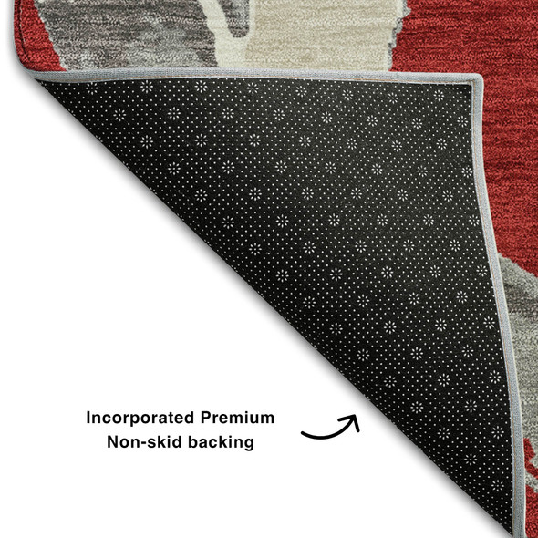 Addison Mayfield AMF1022 Red Rug