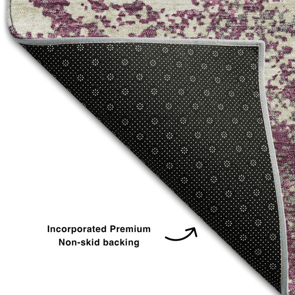 Addison Mayfield AMF1027 Eggplant Rug