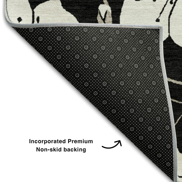 Addison Mayfield AMF1032 Black Rug