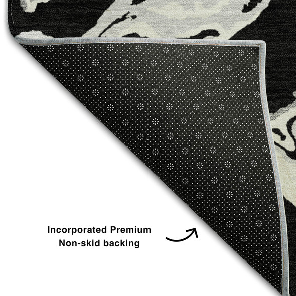 Addison Mayfield AMF1035 Black Rug