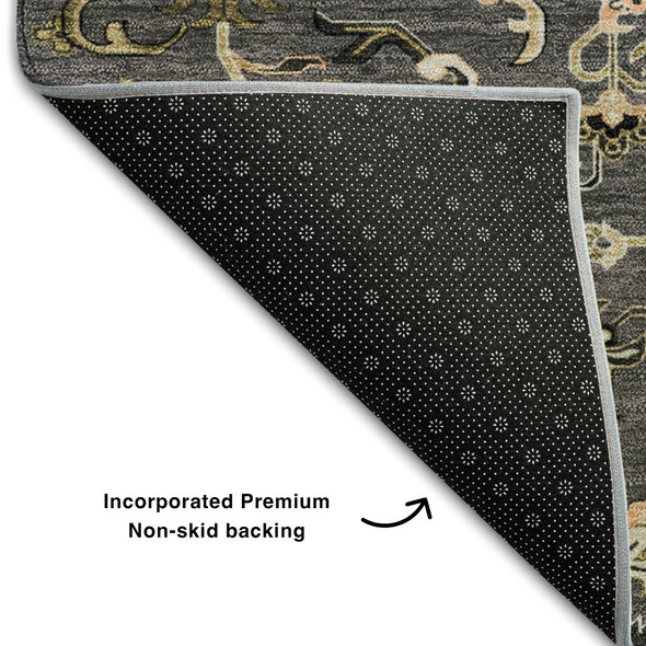 Addison Mayfield AMF1036 Black Rug