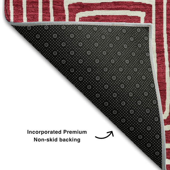 Addison Mayfield AMF1044 Garnet Rug
