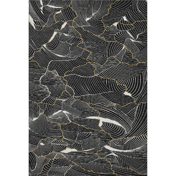 Addison Mayfield AMF1048 Black Rug