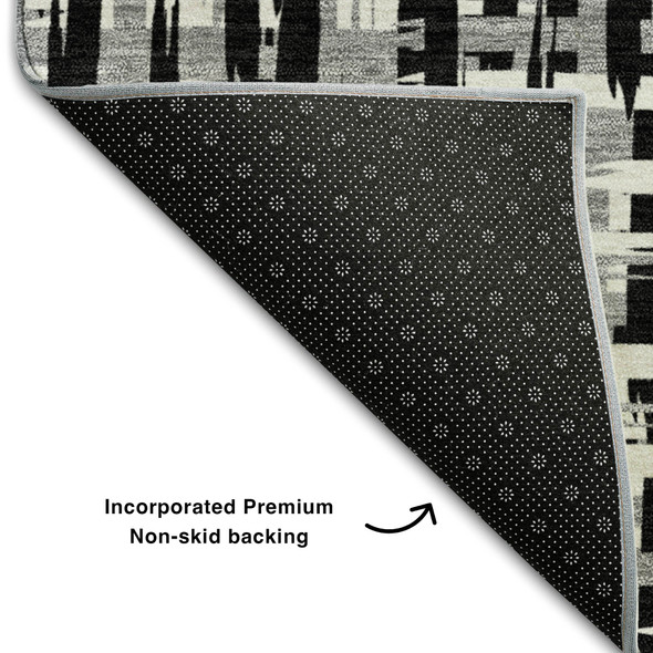 Addison Mayfield AMF1059 Black Rug