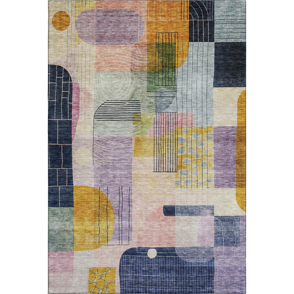 Addison Mayfield AMF1116 Plum Rug