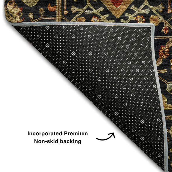 Addison Mayfield AMF1130 Black Rug