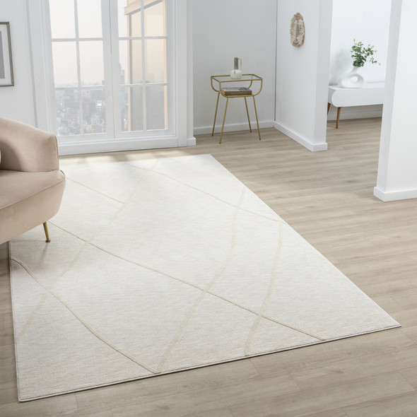 LR Home Castillo 82741 Cream Rug
