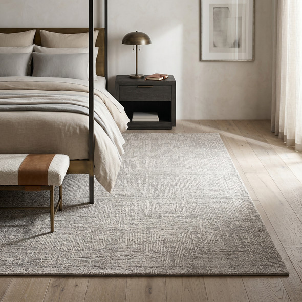LR Home Castillo 82742 Silver Cream Rug