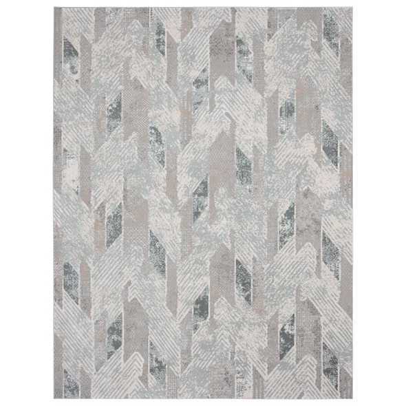 LR Home Michelle 81635 Gray Blue Cream Rug
