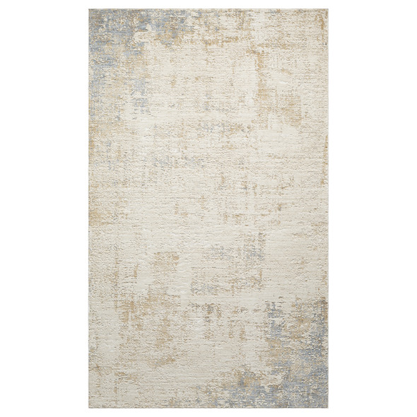 LR Home Monaco 82722 Beige Stone Blue Rug
