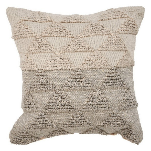 LR Home Luxe 07334 Gray Beige Pillow