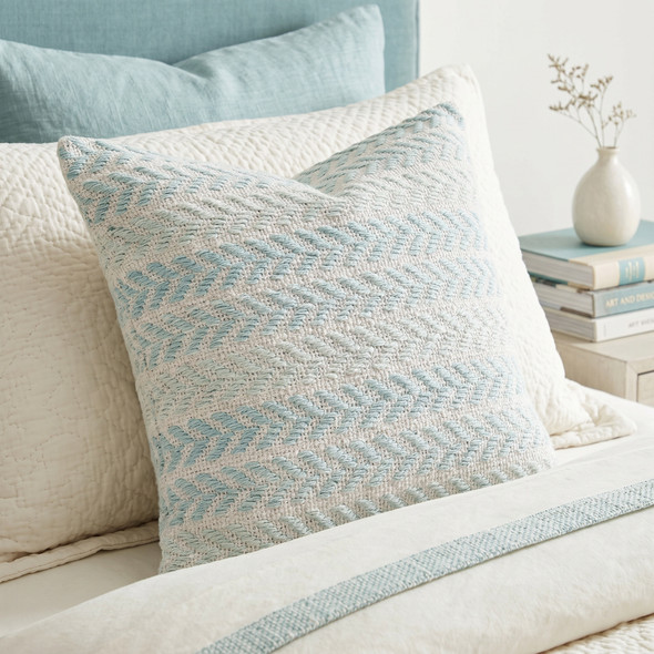 LR Home Altair 07408 Spa Blue Pillow