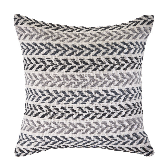 LR Home Altair 07410 Gray Black Pillow