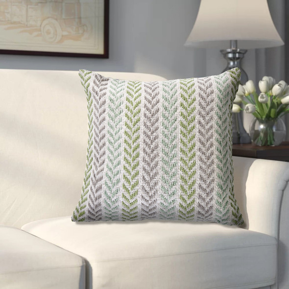 LR Home Altair 07411 Green Blue Pillow