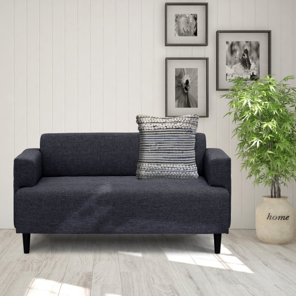 LR Home Mindy 07435 Blue Ivory Pillow