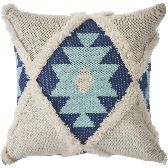 LR Home Soiree 07444 Vintage Indigo Pillow