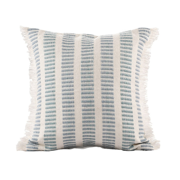 LR Home Denver 08201 Blue Ivory Pillow
