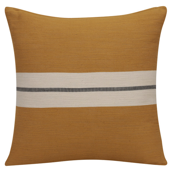 LR Home Wilmington 08504 Yellow Gray Pillow