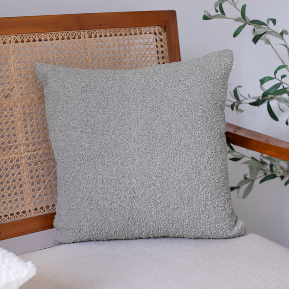 LR Home Boucle 08606 Gray Pillow