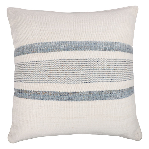 LR Home Opee 08615 Light Blue Ivory Pillow