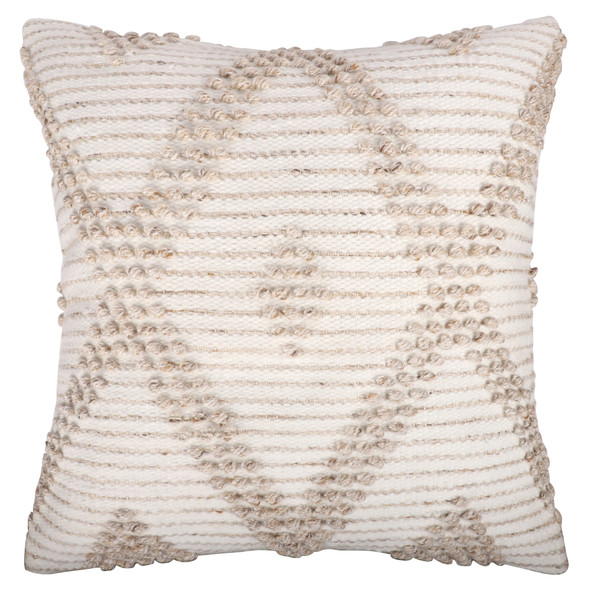 LR Home Opee 08617 Beige Ivory Pillow