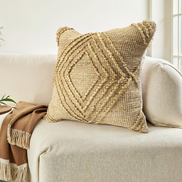 LR Home Maples 08678 Brown Pillow