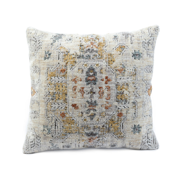 LR Home Andhome 08804 Light Gray  Multi Pillow