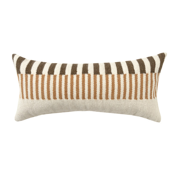 LR Home Bauhaus 08889 Brown Multi Pillow