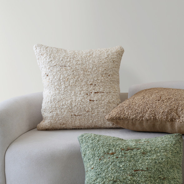 LR Home Seera 08922 Ivory Beige Pillow