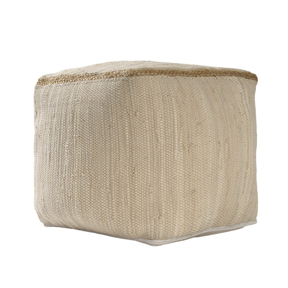 LR Home Dillon 4648 Birch Pouf
