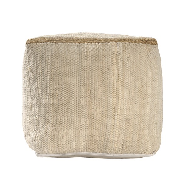 LR Home Dillon 4648 Birch Pouf