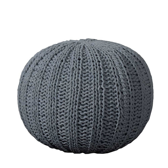 LR Home Celtic 08124 Gray Pouf