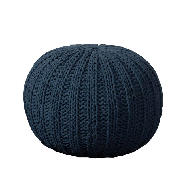 LR Home Celtic 08124 Midnight Blue Pouf