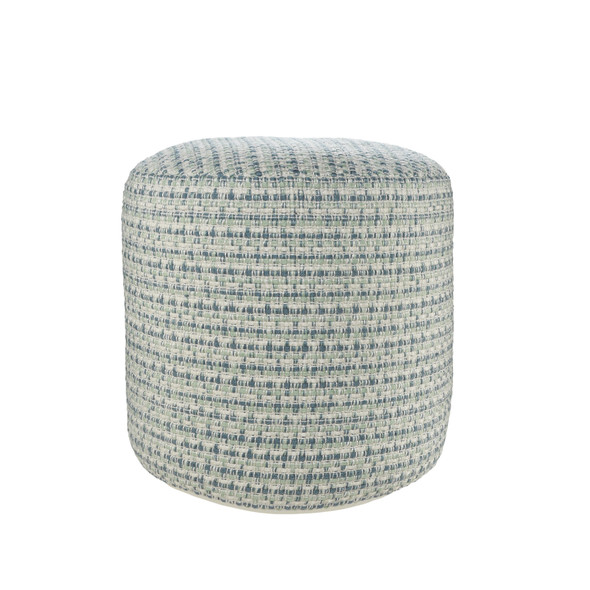 LR Home Atlantis 34018 Blue Green Pouf