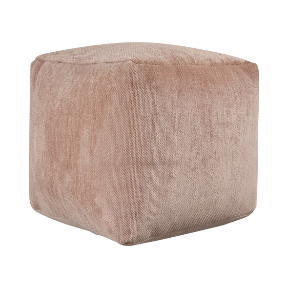 LR Home Yakar 34129 Beige Pouf
