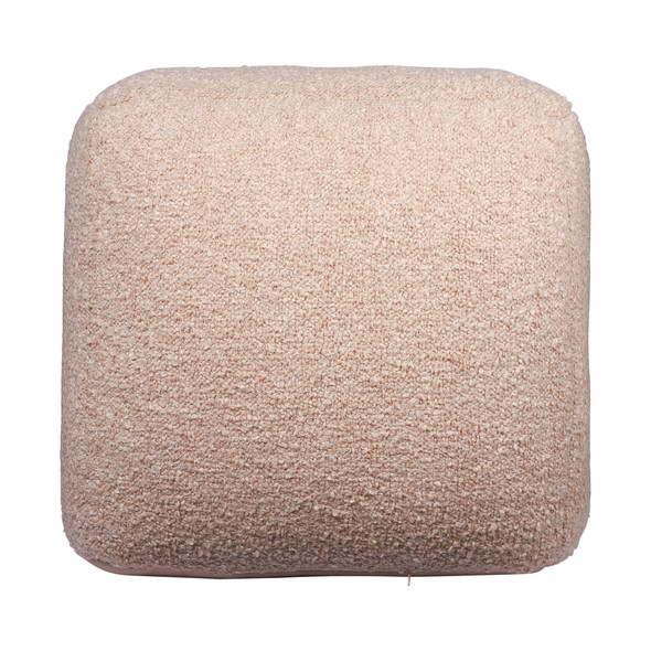 LR Home Boucle 34155 Tan Pouf