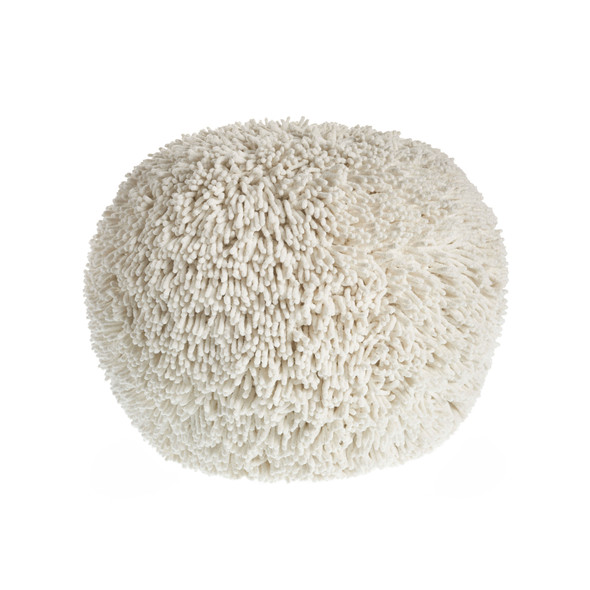 LR Home Astrid 99709 Natural Pouf