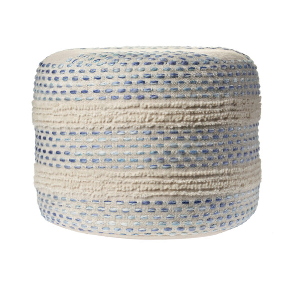 LR Home Dash 99766 Blue Pouf