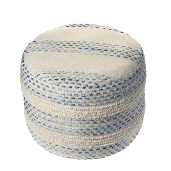 LR Home Dash 99766 Blue Pouf