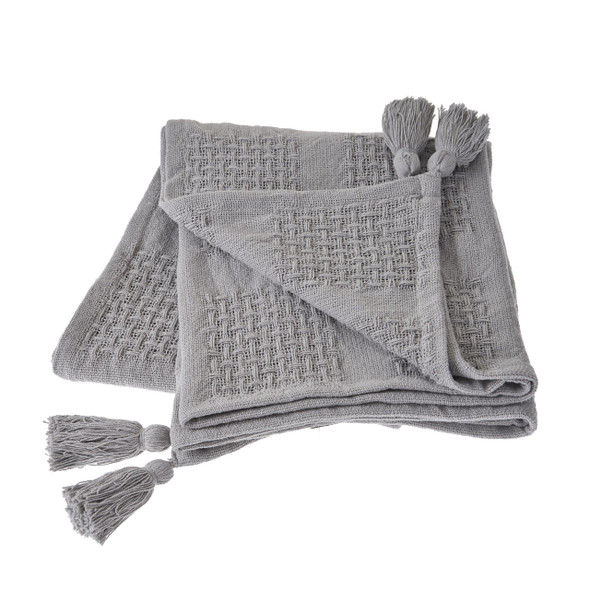LR Home Belgium 80159 Gray Throw