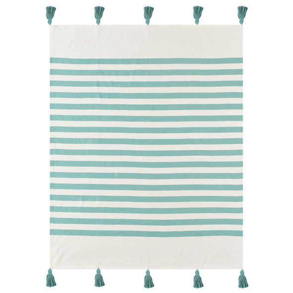 LR Home Harbor 80269 Aqua haze Multi Throw